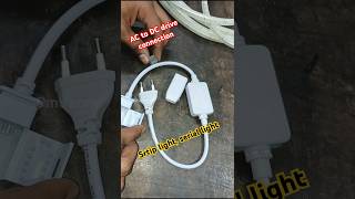 LED strip light drive connection  Sturlite LED strip light drive connection in tamil [upl. by Oynotna]