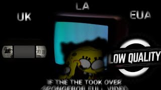 IF THE DARKNESS TOOK OVER SPONGEBOB  FULL EPISODE VHS CRT LOW QUALITY REMAKE [upl. by Johppah]