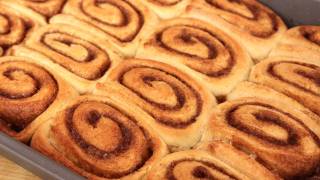 Homemade Cinnamon Rolls Recipe  Laura Vitale  Laura in the Kitchen Episode 300 [upl. by Hamer624]