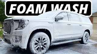 2023 GMC Denali First Wash  ASMR Auto Detailing [upl. by Lyrrad]