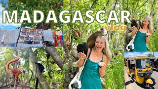 MADAGASCAR VLOG Meeting King Julien  18 Day Africa Cruise [upl. by Noied]