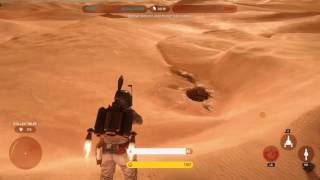 STAR WARS™ Battlefront™ Sarlacc Pit Easter Egg [upl. by Anitnegra642]