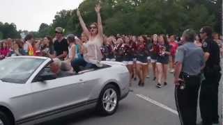 Phillip Phillips Parade and Arrival at Homecoming in Leesburg [upl. by Pacifa929]