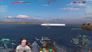 THE SOVIET POWER HOUSE  Izmail in World of Warships  Trenlass [upl. by Zoellick]