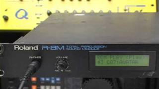 Roland R8SN05 07 and 11 ROM Play Demo Songs [upl. by Mirielle]