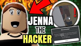 😳 JENNA The Roblox HACKER is SUSPICIOUS [upl. by Delainey]