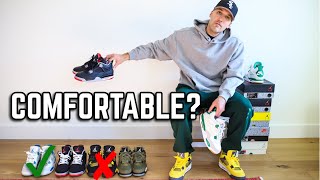 Are Jordan 4s Actually Comfortable It Depends [upl. by Erbma]