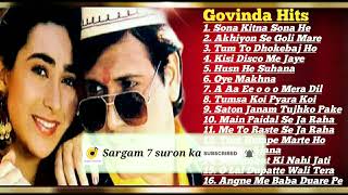 Bollywood song Govinda Hindi mp3 Sadabahar special best song💿📀📀🎥song bollywoodsongs [upl. by Eppie]