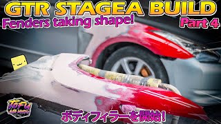 The body filler begins Skygea build Part 4 [upl. by Hube]