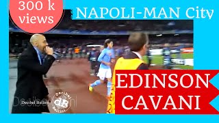 7 volte Edinson Cavani come il suo numero di maglia CHAMPIONS LEAGUE Napoli Manchester city [upl. by Aekal868]