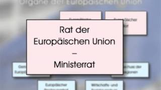 EU Präsident  Organe der Europäischen Union [upl. by Lig]