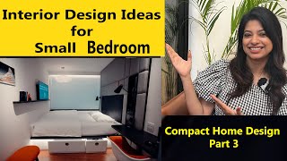 Bedroom Design Ideas for Small Rooms  BEDROOM DESIGN Wardrobe  Small Master Bedroom Design Ideas [upl. by Nuhsal]