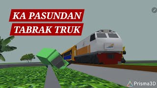 KA PASUNDAN TABRAK TRUK PASIR VERSI 2 [upl. by Mort]