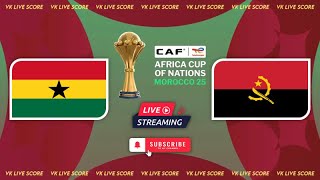 Ghana vs Angola 🔴Live Match Today⚽🎬 [upl. by Furey]