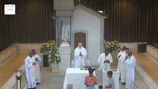 Celebrating Faith Mass of Our Lady of Fátima at the Chapel of the Apparitions on 30102024 [upl. by Vanya]