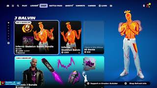 NEWJ BALVIN ASCENTENT MIDAS RETURN FORTNITE ITEM SHOP DEADPOOL AND WOLVERINE MARVEL ABSOLUTE DOOM [upl. by Crisey]