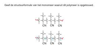 Polymeren 3 nw versie Het herkennen van monomeren in een polymeer [upl. by Hcra422]