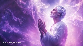 741Hz SAINT GERMAIN • REMOVE ALL NEGATIVITY • SPIRITUAL CLEANSE • VIOLET FLAME [upl. by Ainivad]