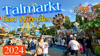 Deutschland Premiere  Bad Wimpfen Talmarkt 2024  Werbung   Clip by CoolKirmes [upl. by Eitirahc]