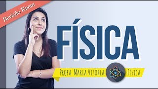 Revisão de Física para o Enem  profa Maria Vitória  Física [upl. by Durante]