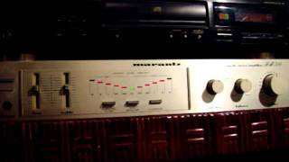 marantz pm 310 Stereo amplifier 1981 [upl. by Pulchi]