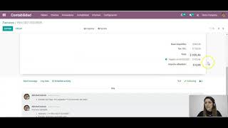 Cómo hacer devoluciones en Odoo  Factura rectificativa [upl. by Aivatnuhs]