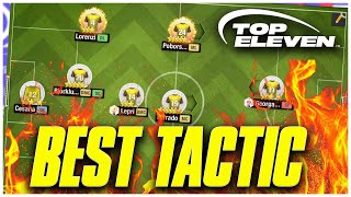 THE BEST TACTIC FOR TOP ELEVEN [upl. by Hayouqes]