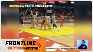 LPU player hinimatay sa gitna ng NCAA game  Frontline Weekend [upl. by Stilla688]