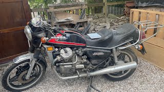 Honda CX500 Part 1 Classic Motorcycle Restoration 1981 been laid up since 1995 [upl. by Idihsar]