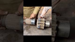 ProLevel Techniques💪 How to Repair a Broken Dozer Drive Gear restoration mechanical [upl. by Ji440]