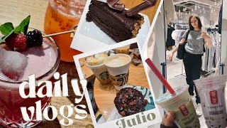 VLOG DE JULIO VLOGS MONTH semanas 🎂💐🌈 paoyangie [upl. by Finnegan]