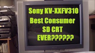 Sony KVxxFV310 best consumer SDTV ever [upl. by Oiluj]