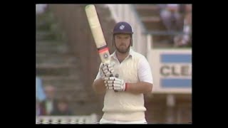 MIKE GATTING 100 ENGLAND v AUSTRALIA 5th TEST MATCH DAY 4 EDGBASTON AUGUST 19 1985 [upl. by Nosyerg]