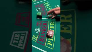 75000 Baccarat hand on Player gambling xposed baccarat [upl. by Gilbart]