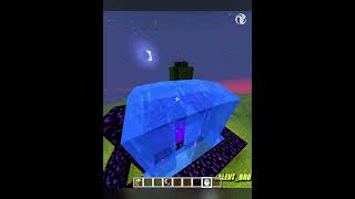 Nether Portal Hack 🔥💀  minecraft shots hacks [upl. by Netsrek]