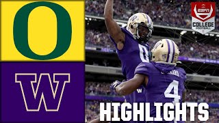 Oregon Ducks vs Washington Huskies  Full Game Highlights [upl. by Trinee]