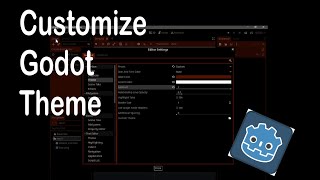 Change editor theme in Godot [upl. by Bianka]