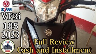 Sym VF3i 185 2023 Review Cash and InstallmentWow Dual ABS na [upl. by Alvie]