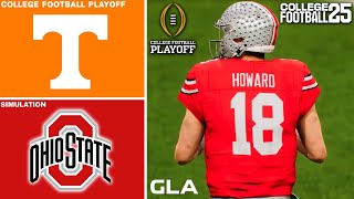 Ohio State vs Tennessee  CFP First Round Simulation  College Football 25 PS5 Gameplay [upl. by Alexa956]