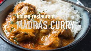 Indian restaurant chicken madras curry [upl. by Hirsch]