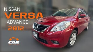 NISSAN VERSA ADVANCE 2012Modelo 2012 [upl. by Nolak]