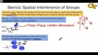 0407 Stability Factors Steric Effects [upl. by Ethelinda825]