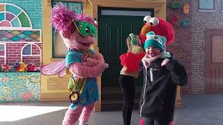 Our Day at Sesame Place  Sesame Street Character Meet amp Greet  Sesame Place  Mardi Gras  Day 3 [upl. by Atreb]