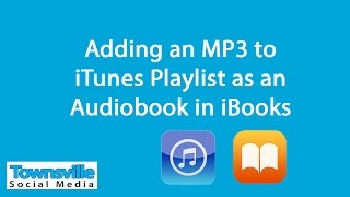 Adding MP3 to iTunes Audiobook playlist [upl. by Gilliette668]