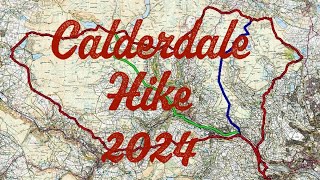 Calderdale Hike Ultra Marathon 2024 long edit [upl. by Notsrik]