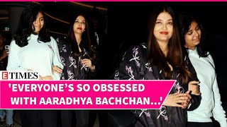 Aishwarya Enjoys Abu Dhabi With Daughter Internet Worries About Aaradhyas Future [upl. by Hamirak98]