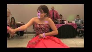 Father and Daughter Quinceanera Dance Tejano Style [upl. by Dranik]