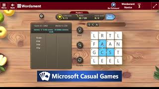 Microsoft Ultimate Word Games Wordament Level 2 Walkthrough [upl. by Winnifred]