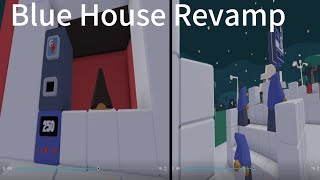 Revamping BLUEHOUSE To A Christmas Map In Yeeps Hide And Seek [upl. by Boorman864]