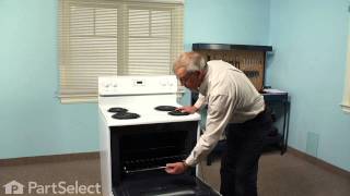 RangeStoveOven Repair  Replacing the Oven Rack Frigidaire Part  316067902 [upl. by Elahcim]